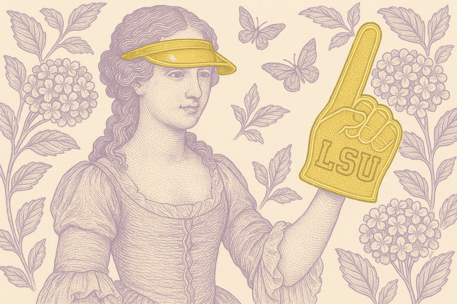 Me Lady Loves LSU