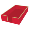 GT Red Wood Napkin Holder Caddy