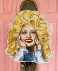 Dolly Parton Door Hanger