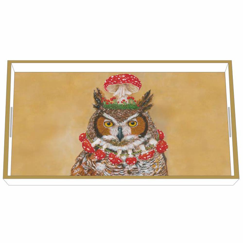 WOODEN VANITY TRAY- PAGEANT QUEEN