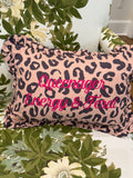 Queenager Energy & Feral Ruffled Pillow