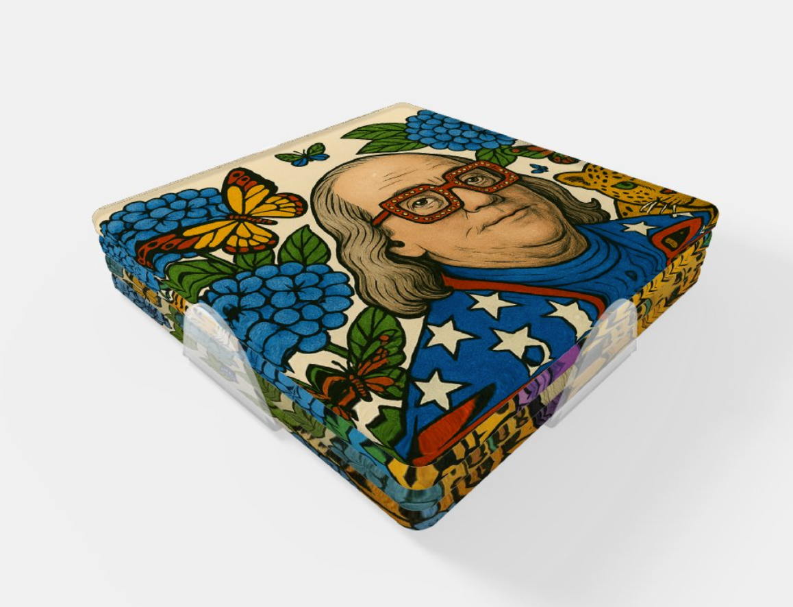 Fierce Founders: Acrylic Coaster Set