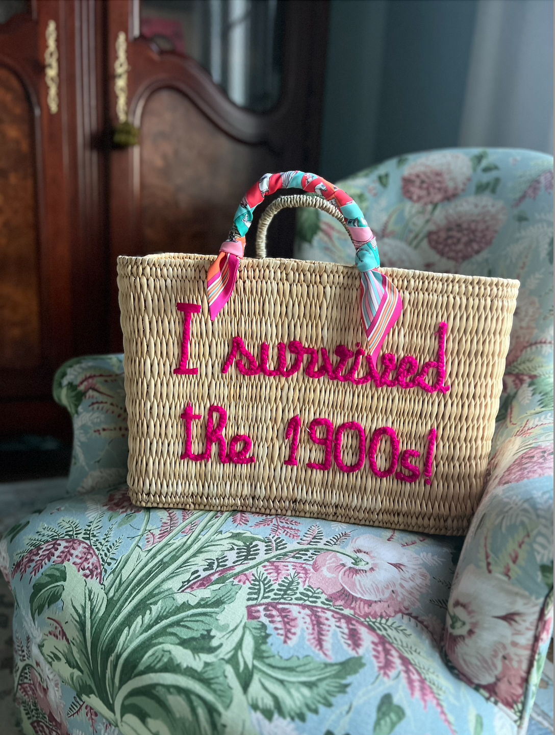 I survived the 1900s Market Bag