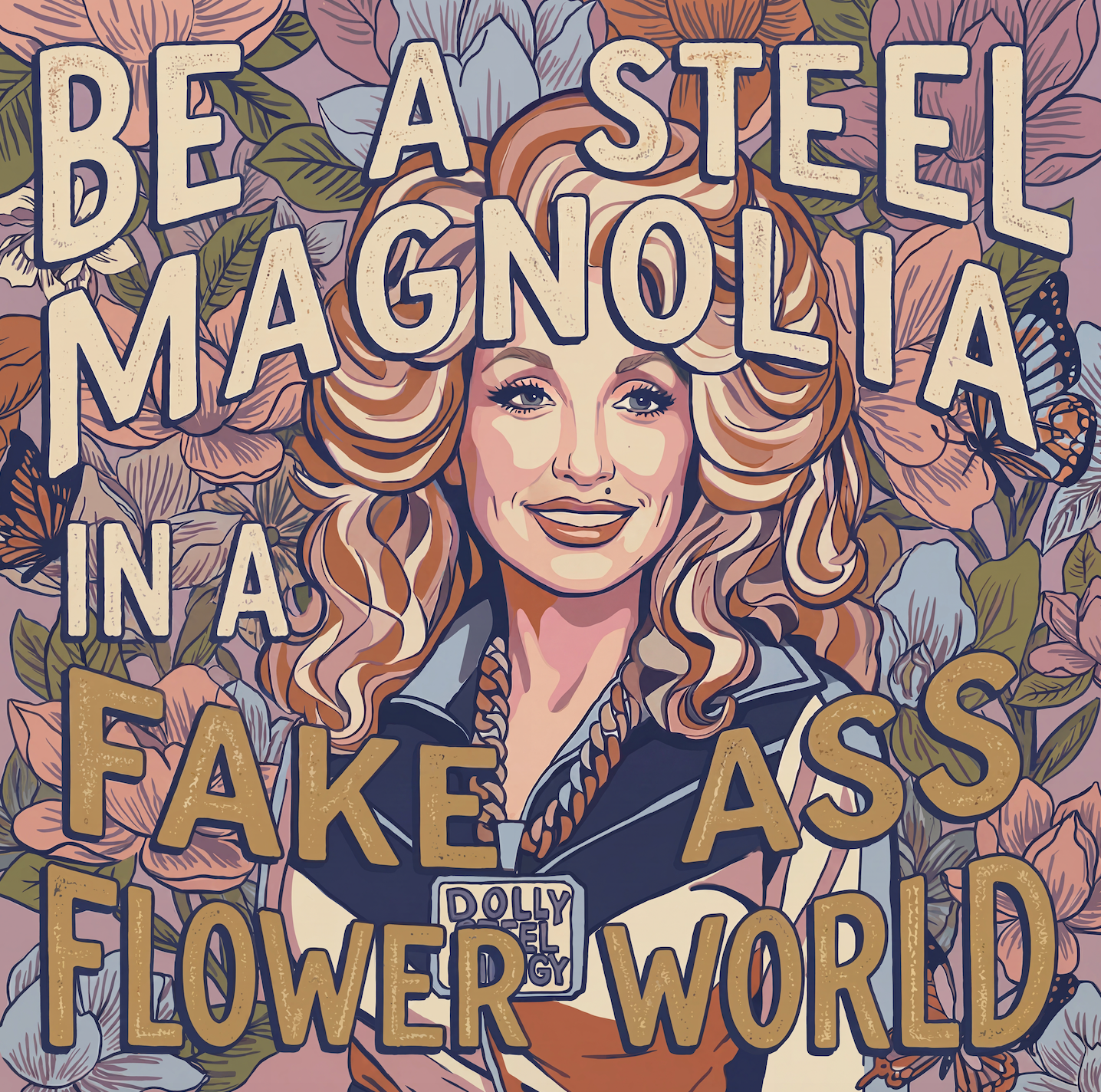 Be a Steel Magnolia in a Fake-Ass Flower World
