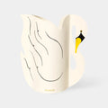 Octaevo Mini Paper Vase - Swan, Flower Vase & Card Set